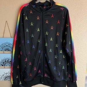 Jeffree Star Rainbow track jacket
